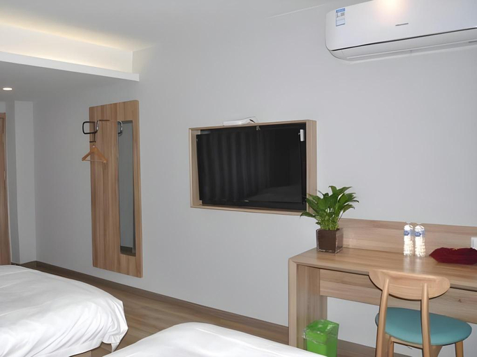 Bedroom 2, Shell Suzhou Yongqiao District Dongchang Road National Purchase Square Hotel, Suzhou