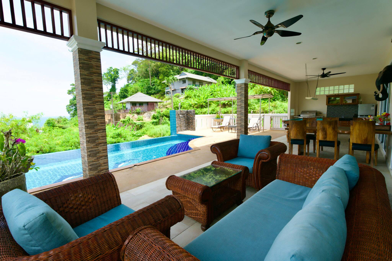 5, Luxury Seaview Villa, Infinity Pool, Sunset, Pulau Phuket