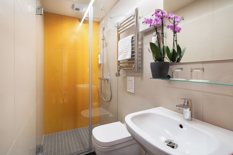 Bathroom 5, ibis Styles Budapest Citywest, Budapesti