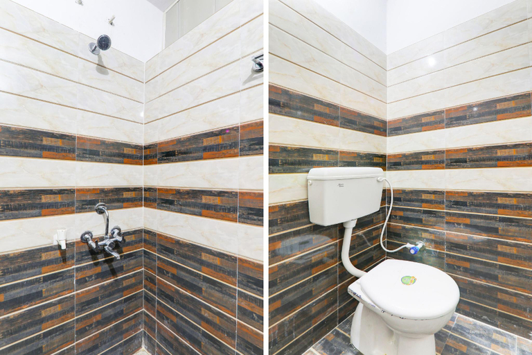 Bathroom, Hotel O SINGH GUEST HOUSE & RESTRO, Gorakhpur