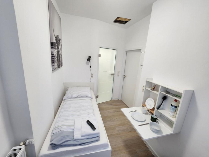 Bedroom 2, Aparthotel BL, Bremen