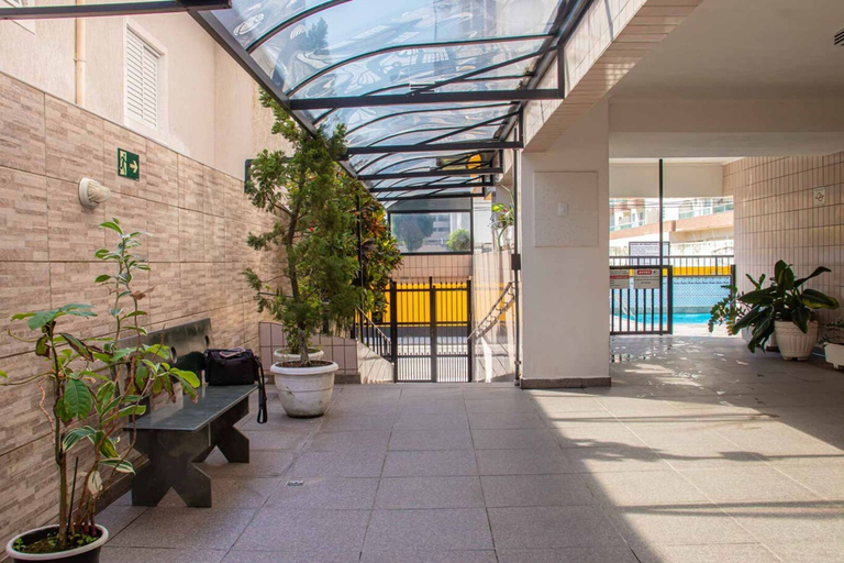 Room 3, Apartamento Pet Friendly c Garagem a 400m da Praia, Praia Grande