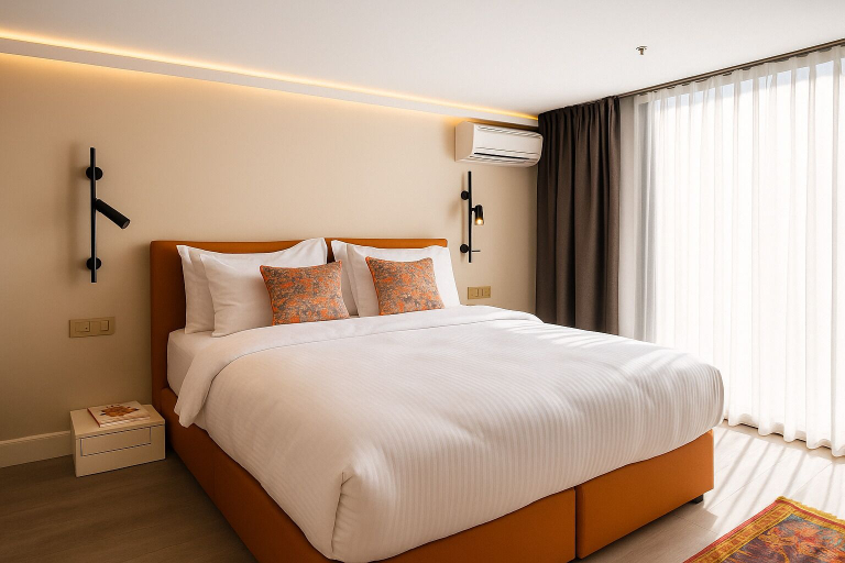 Bedroom 3, Sparkle Hotel, Şişli