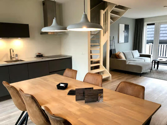 Private kitchen 5, Beautiful Lodge Parallel to the Shopping Street, Veere