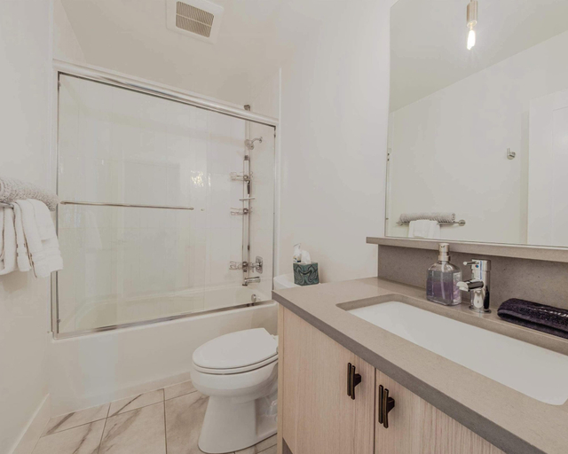 Bathroom 5, Whitefish Loft, Downtown Condo for 6, Flathead