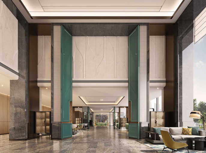 Lobby 2, Doubletree By Hilton Zhengzhou Airport Aerotropolis, Zhengzhou