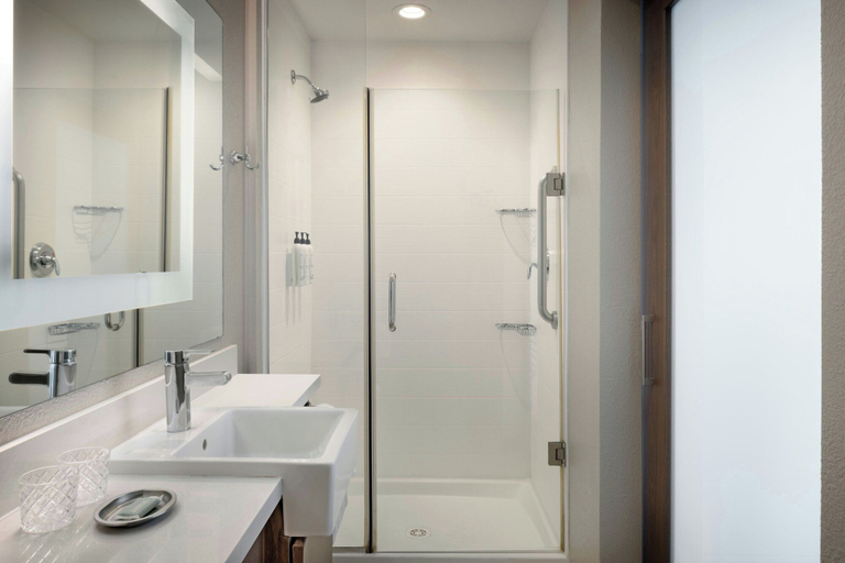 Bathroom 4, Springhill Suites Wichita Airport, Sedgwick