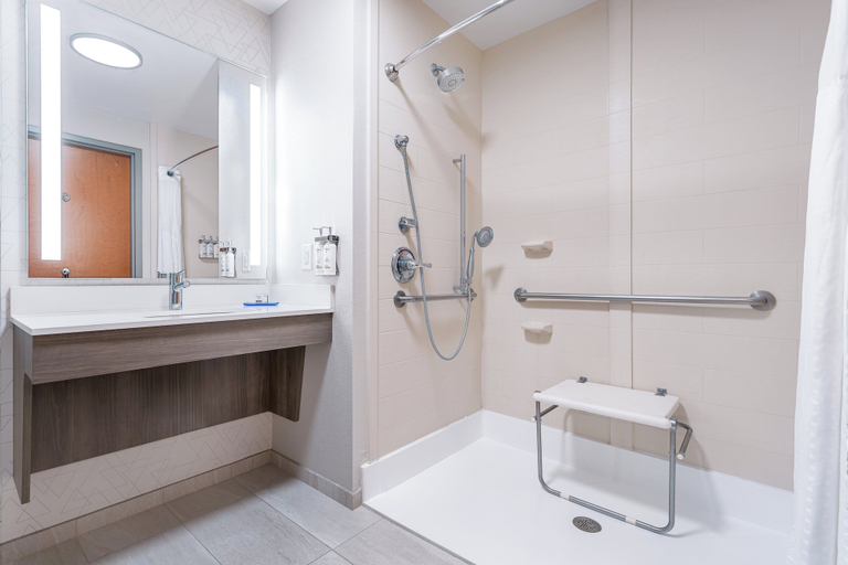 Bathroom 4, Holiday Inn Express & Suites COLUMBUS EDINBURGH by IHG, Bartholomew