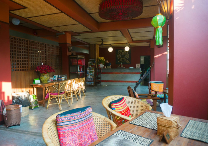 Public Area, Green Tiger House, Muang Chiang Mai
