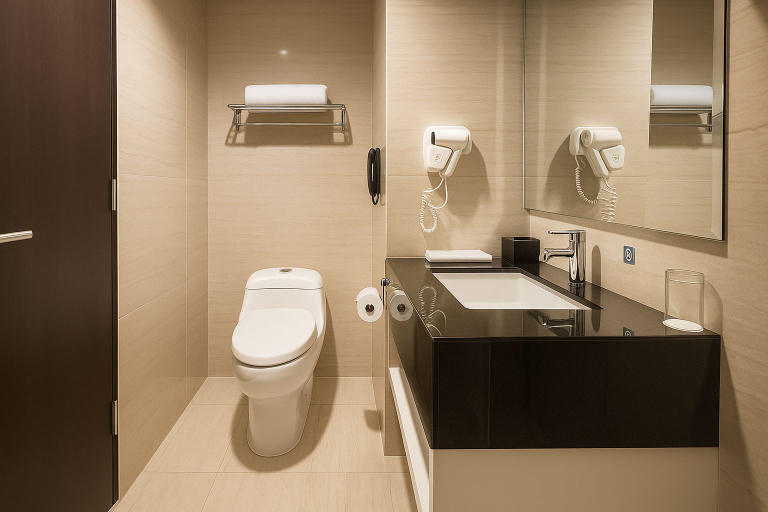 Bathroom 5, Nemuru Grand Bellevue Radio Dalam, South Jakarta