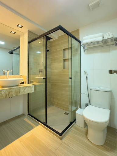 Bathroom 5, Laguna Praia Hotel, João Pessoa