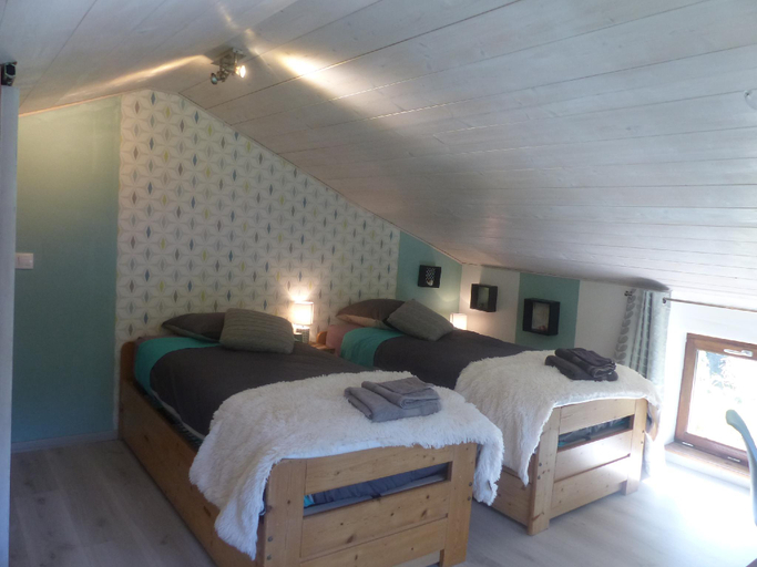 Bedroom 2, La Bergerie du bois joannin, Saône-et-Loire