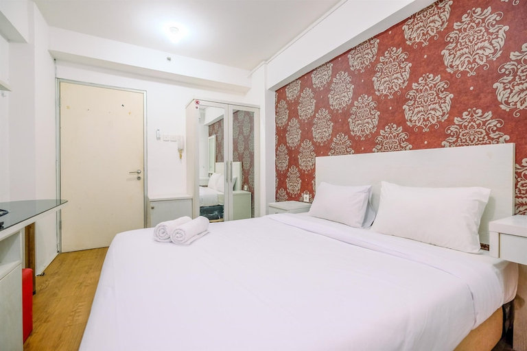 Bedroom 2, Homey And Fully Furnished Studio At Green Bay Pluit Apartment, North Jakarta