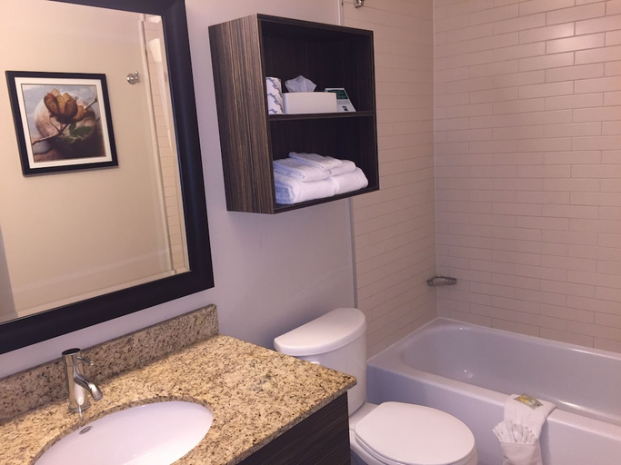 Bathroom 4, Quality Inn & Suites P.E. Trudeau Airport, Montréal