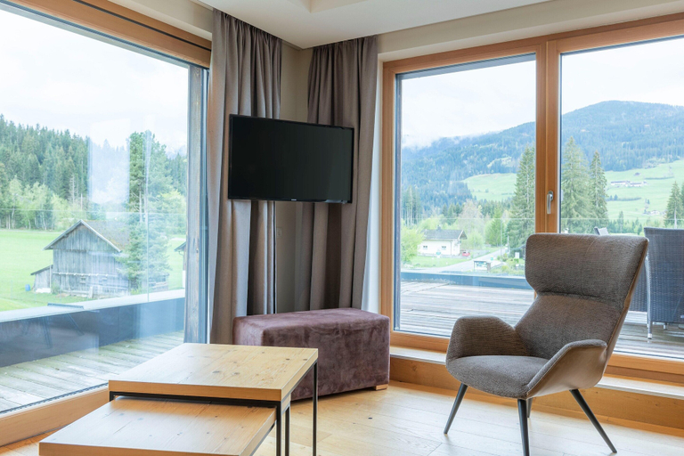 Living room 3, Exclusive Penthouse on the Golf Course, Kitzbühel