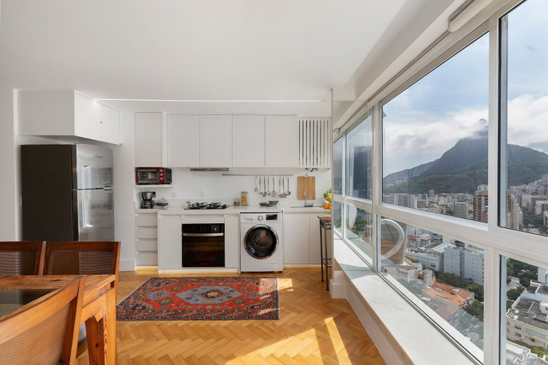 Private kitchen 5, Leblon | Vista para a Lagoa e Mar, 5 min da praia - por Casapē Rio, Rio de Janeiro