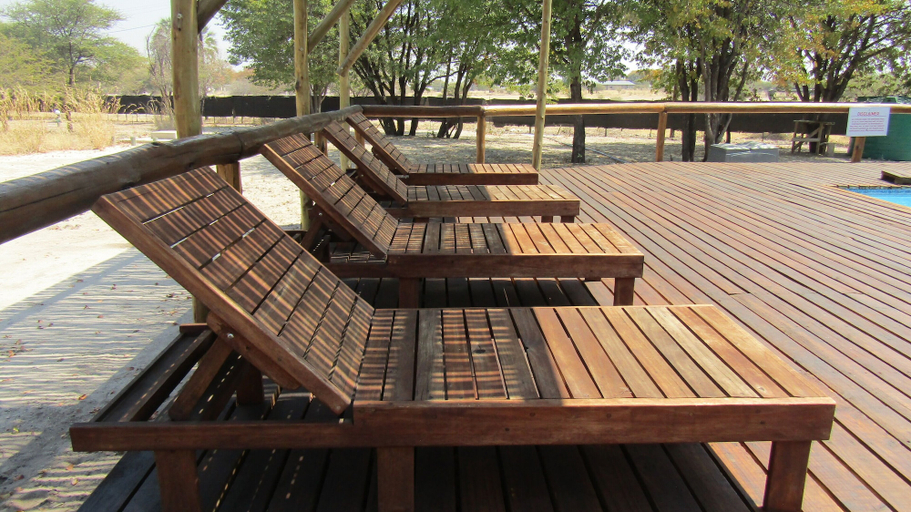 Exterior detail, BOGA Rest Camp, Ngamiland East