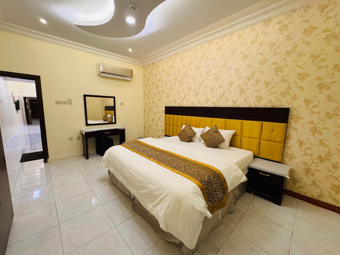 Bedroom 2, شقق قصر وناسة Wanasah Serviced Apartments, Al Ahsa