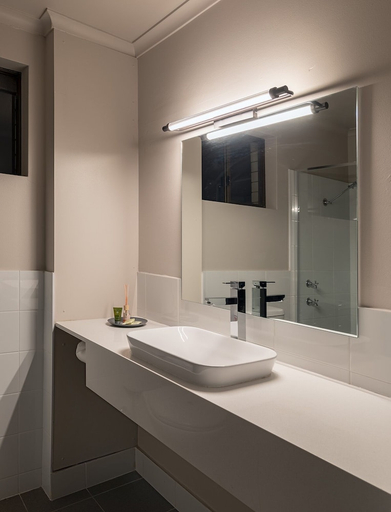 Bathroom 3, Palms Hotel Motel Chullora, Sydney