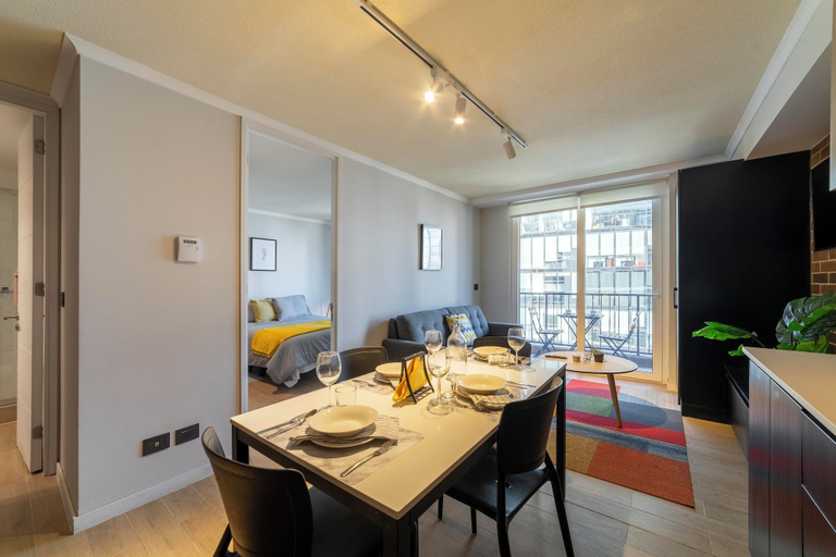Lounge 4, Antonio Bellet Apartments by Andes, Santiago
