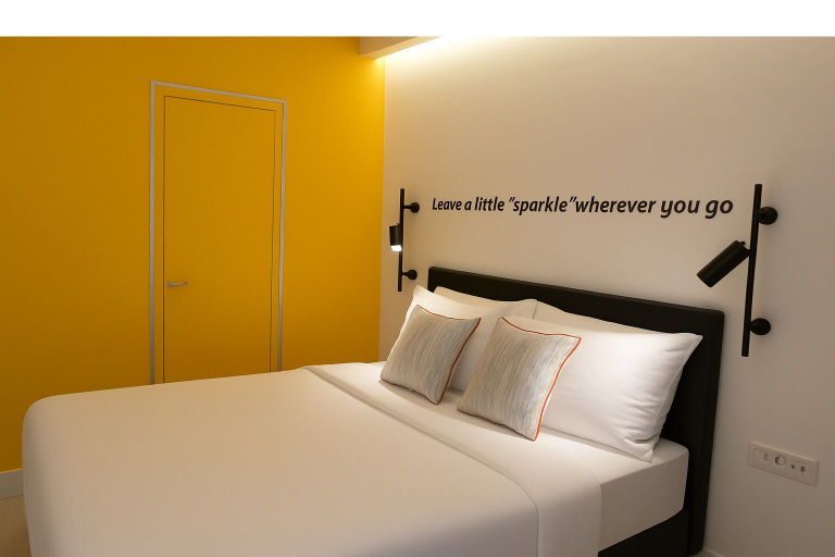 Bedroom 2, Sparkle Hotel, Şişli