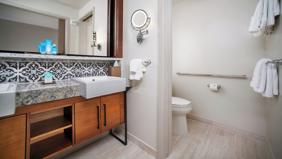 Bathroom 5, Disney's Coronado Springs Resort, Orange