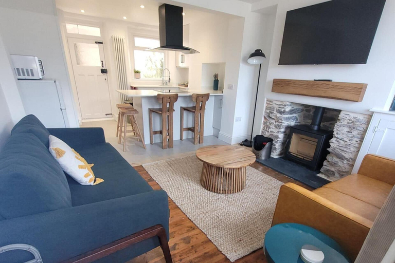 Living area 5, Looe Cottage - Seaside Views, log Fire, Sleeps 4, Cornwall