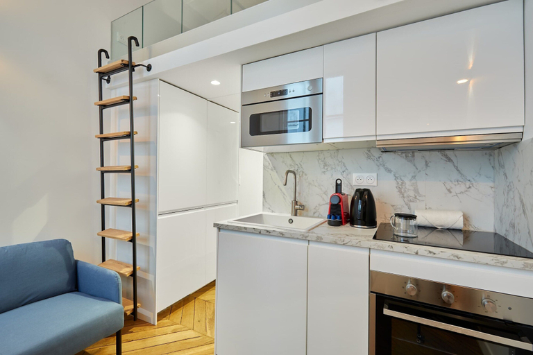 Private kitchen 2, Lovely Studio-louvre & Palais Royal, Paris