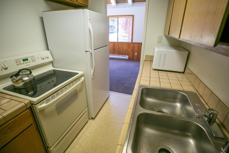 Private kitchen 2, Deluxe Condo with Fireplace (Unit 623 at 1849), Mono
