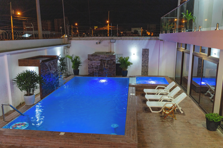 Pool waterfall 5, YESIMAR HOTEL, Salinas