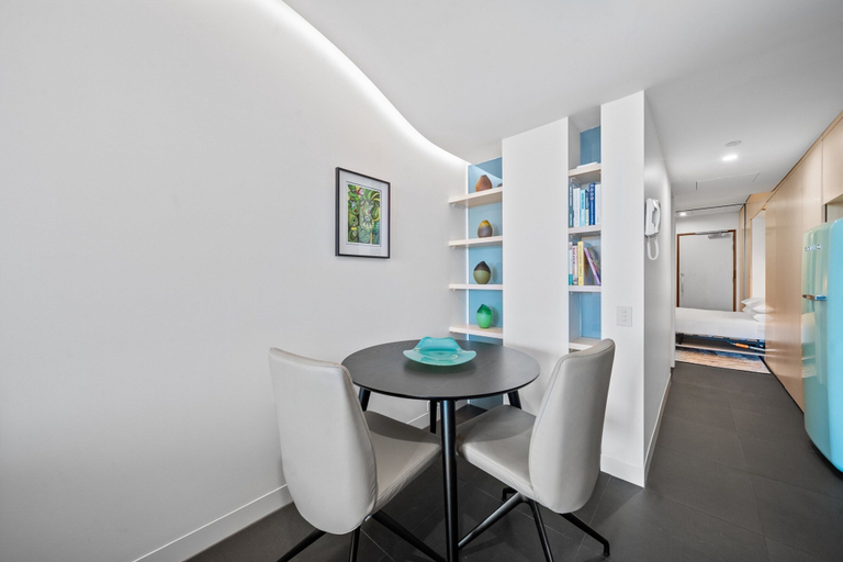 Dining, Stylish Studio in Acton With Stunning Water Views, Canberra