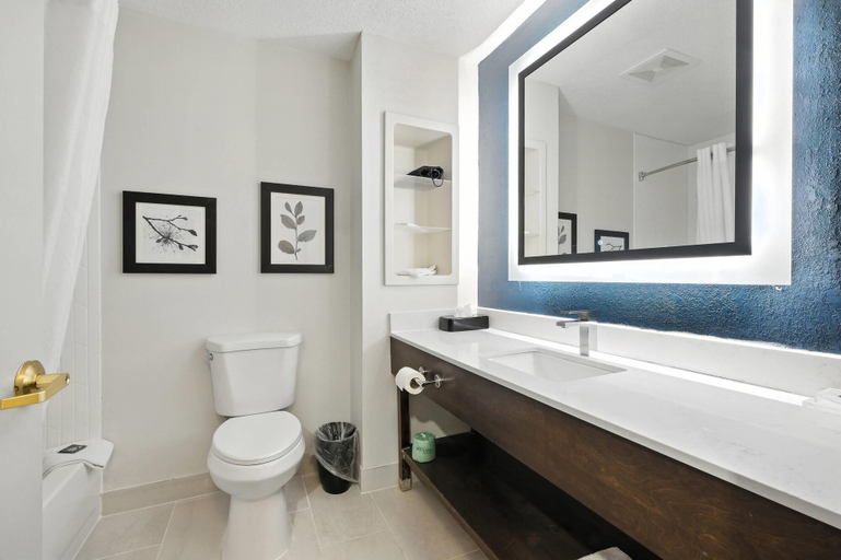 Bathroom 3, Country Inn & Suites by Radisson, Merrillville, IN, Lake