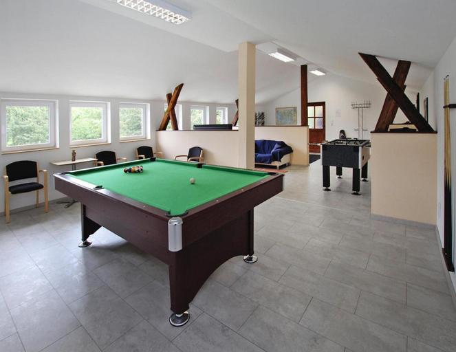 Game room 4, Familienfreundliches Ferienhaus mit Kamin in Babke, Mecklenburgische Seenplatte
