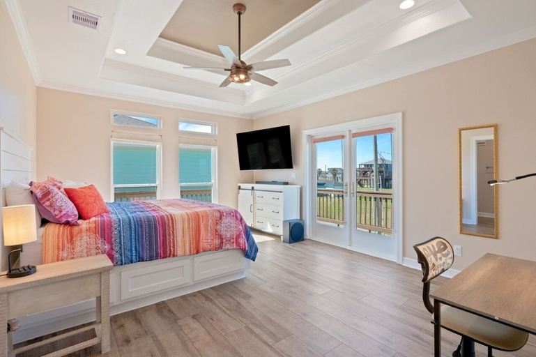 Bedroom 2, Nauti By Nature 3 Bedroom Home, Galveston