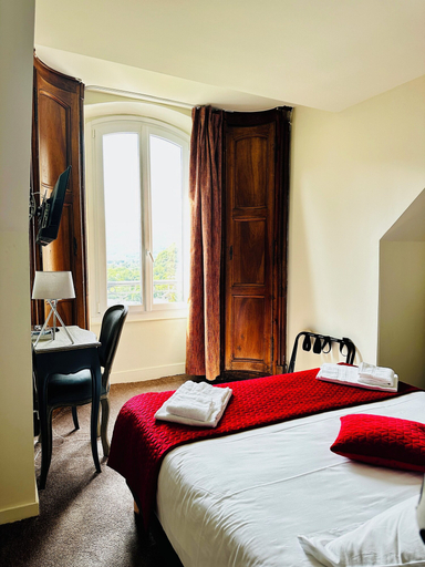 Bedroom 3, Hotel Restaurant Le Repère, Isère