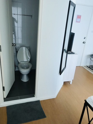 Bathroom, Lumpini Seaview Jomtien by Robbin, Pattaya