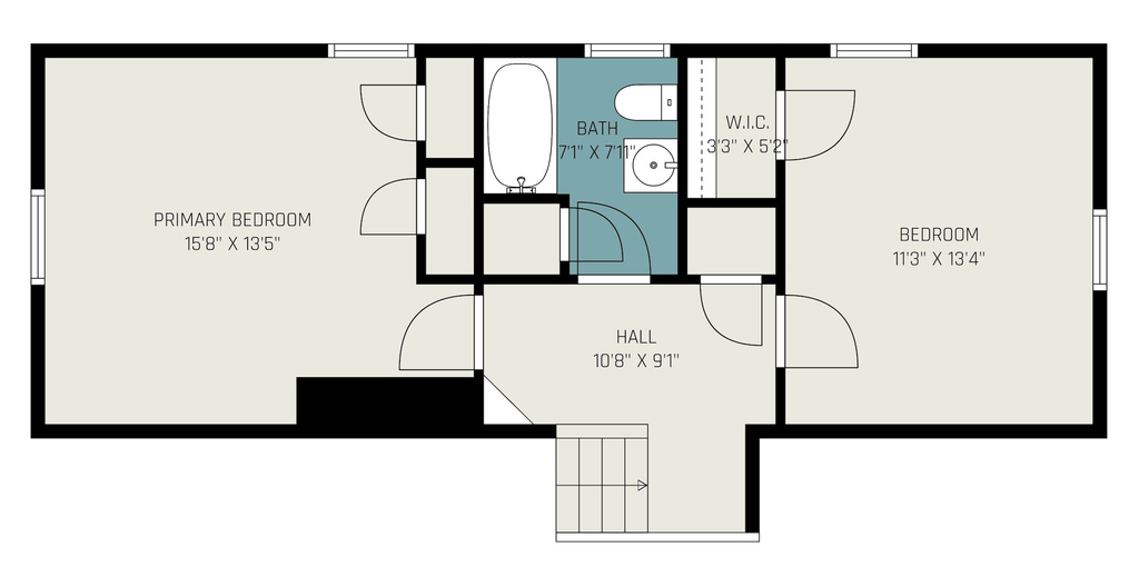 Floor plan 3, Hidden Pines -- Ev#3034 2 Bedroom Home by RedAwning, Larimer