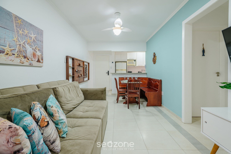 Living area, Apto em B.C a poucos passos da Praia CHA0501, Balneário Arroio do Silva