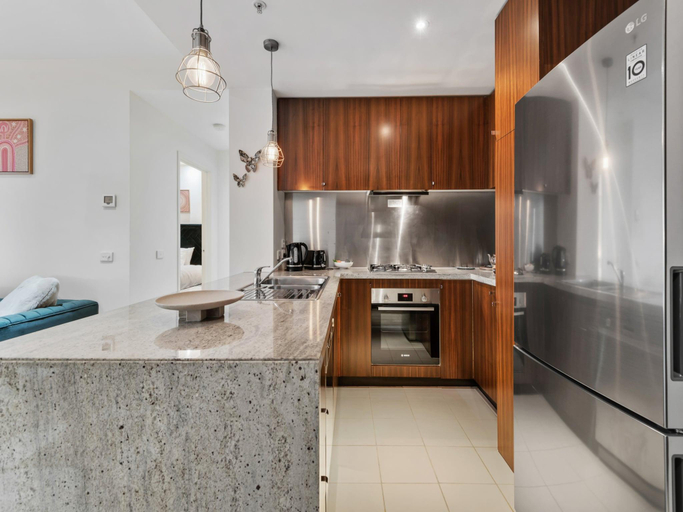4, Central Southbank 1-Bed Apartment, Melbourne