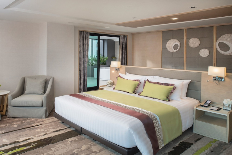 Bedroom 3, Solitaire Club Sky Bangkok, Wattana