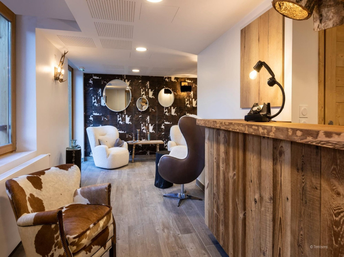 Reception, Apartment in Les Deux Alpes With Scenic Views, Isère