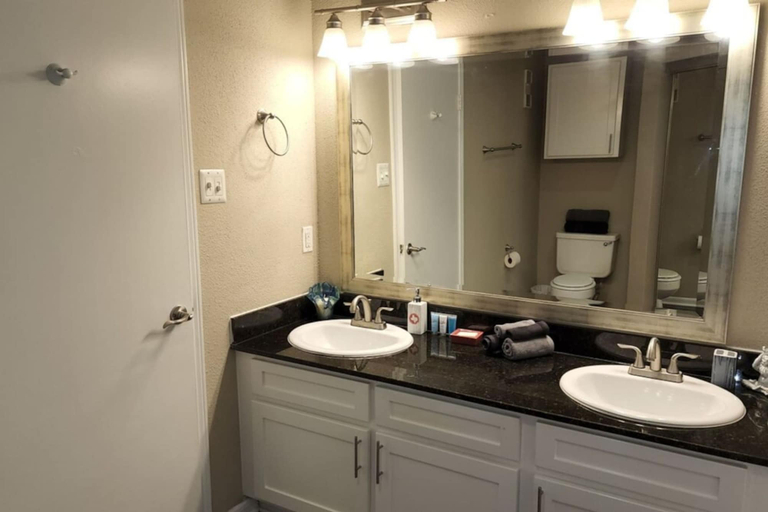 Bathroom, Medical Center 2BR With Resort Amenities, Houston