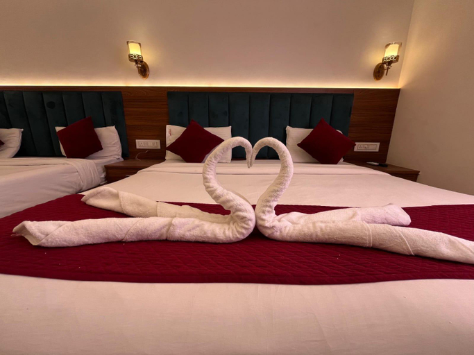 Bedroom 3, Hotel Ashok Palace Near Taj Mahal  Agra, Agra