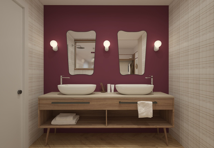 Bathroom 4, Hotel Taormina, Verona