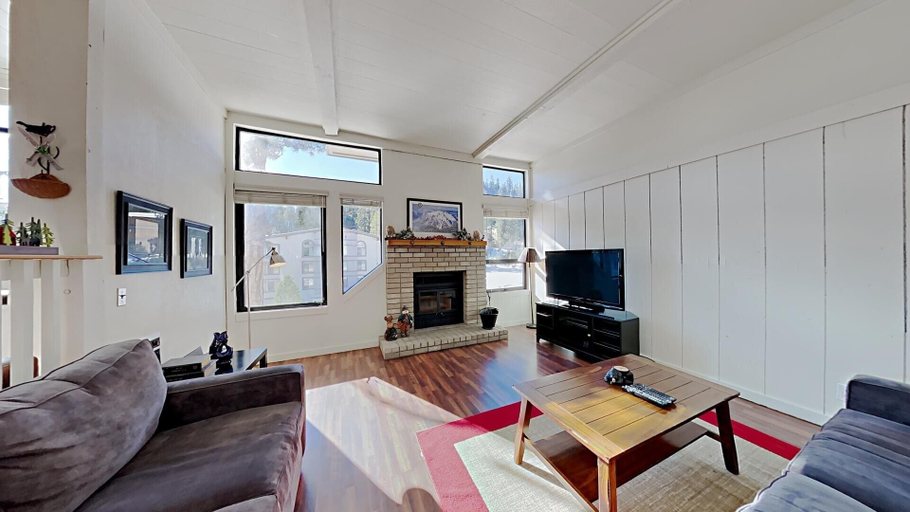 Living room 3, Spacious 2 Bedroom Home with Pool, 3 Hot Tubs, Sauna! by RedAwning, Mono