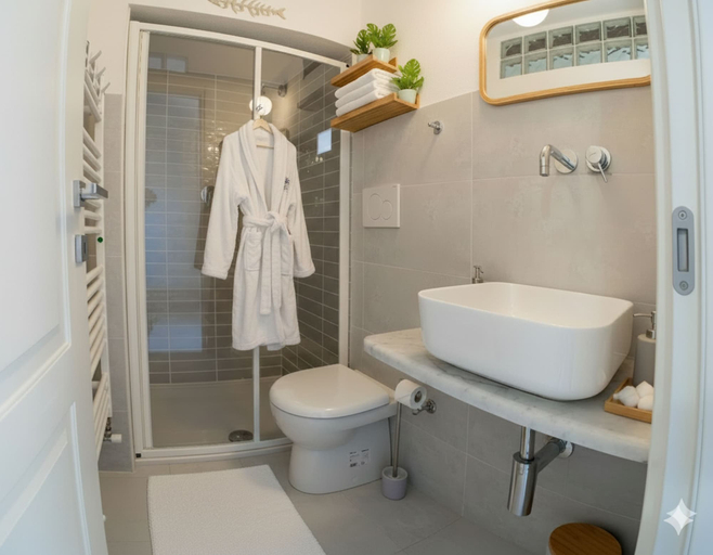 Bathroom, Appartamento Stella Maris, Imperia
