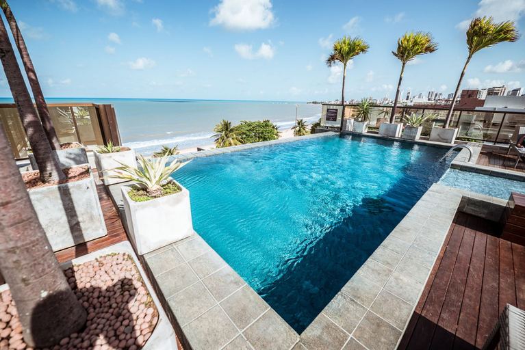 Room 5, Flat Beira-mar c Piscina e Academia em Mana ra, João Pessoa