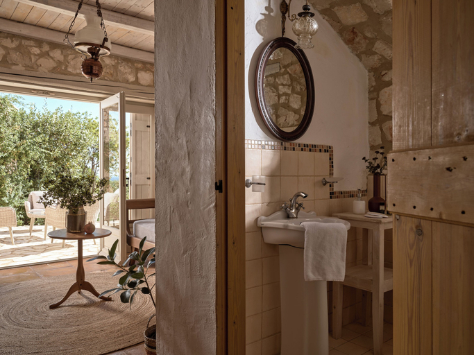 Bathroom 4, Orfos Villas, Ionian Islands