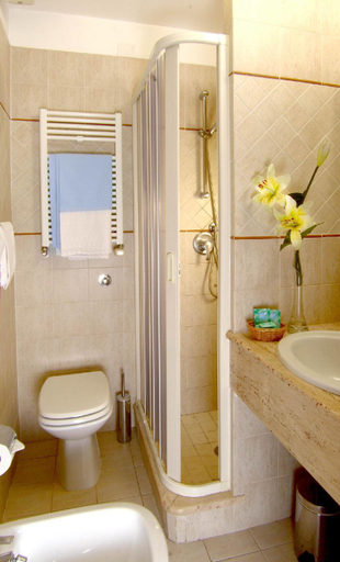 Bathroom 4, Hotel Assisi, Roma
