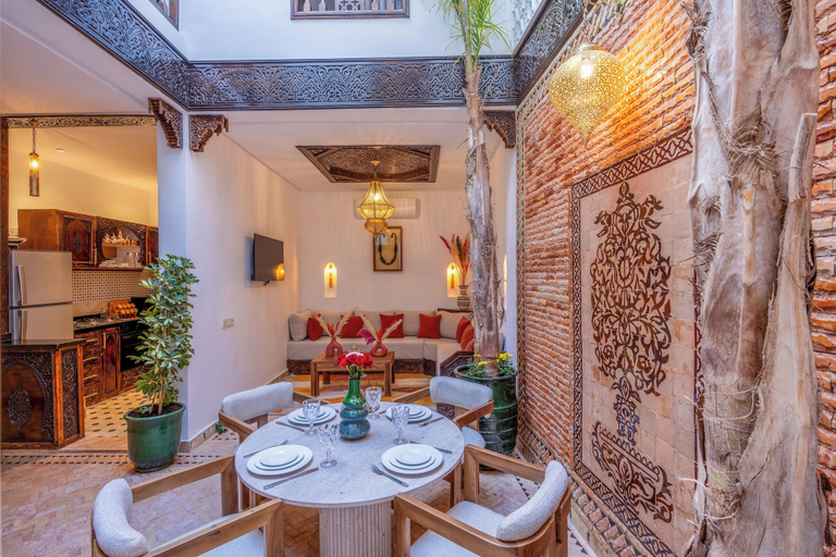 Interior entrance, Riad Musée, Marrakech